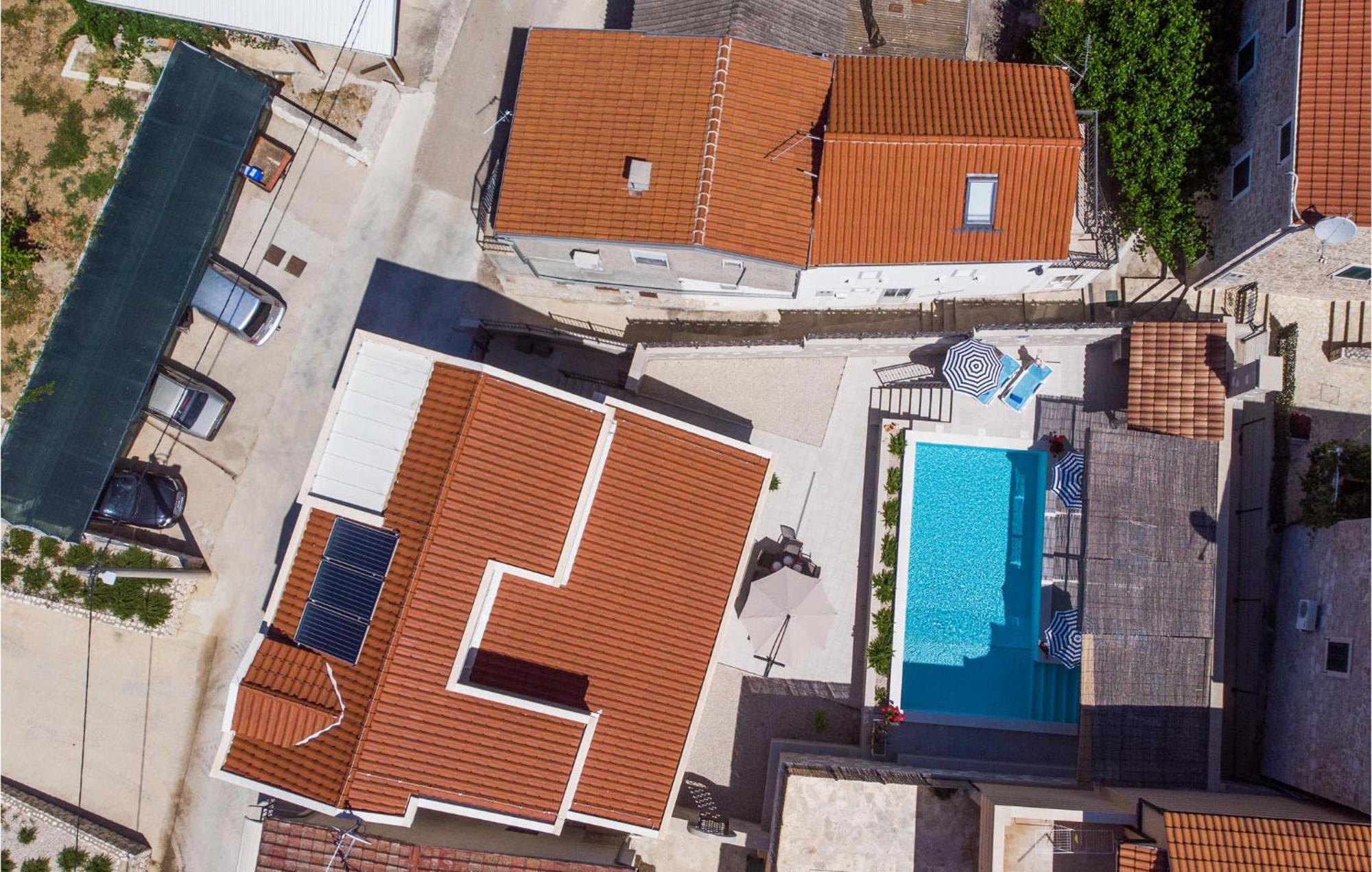 Lovely Home In Klek With House A Panoramic View Bagian luar foto
